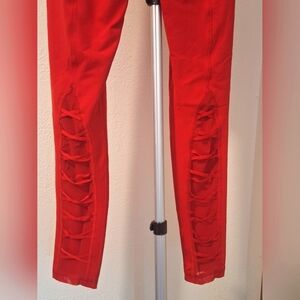 Victoria's secret sport red banded legging